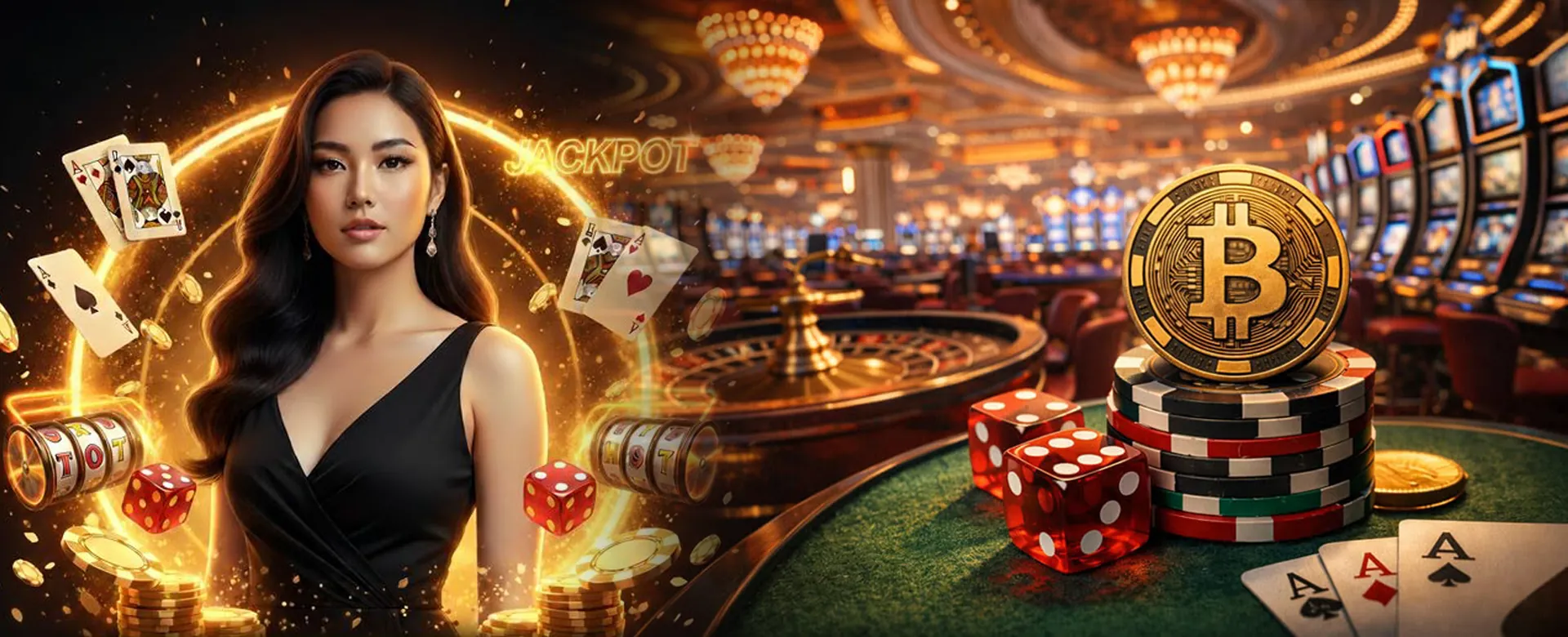 777plus Poker Table with Chips and Cards