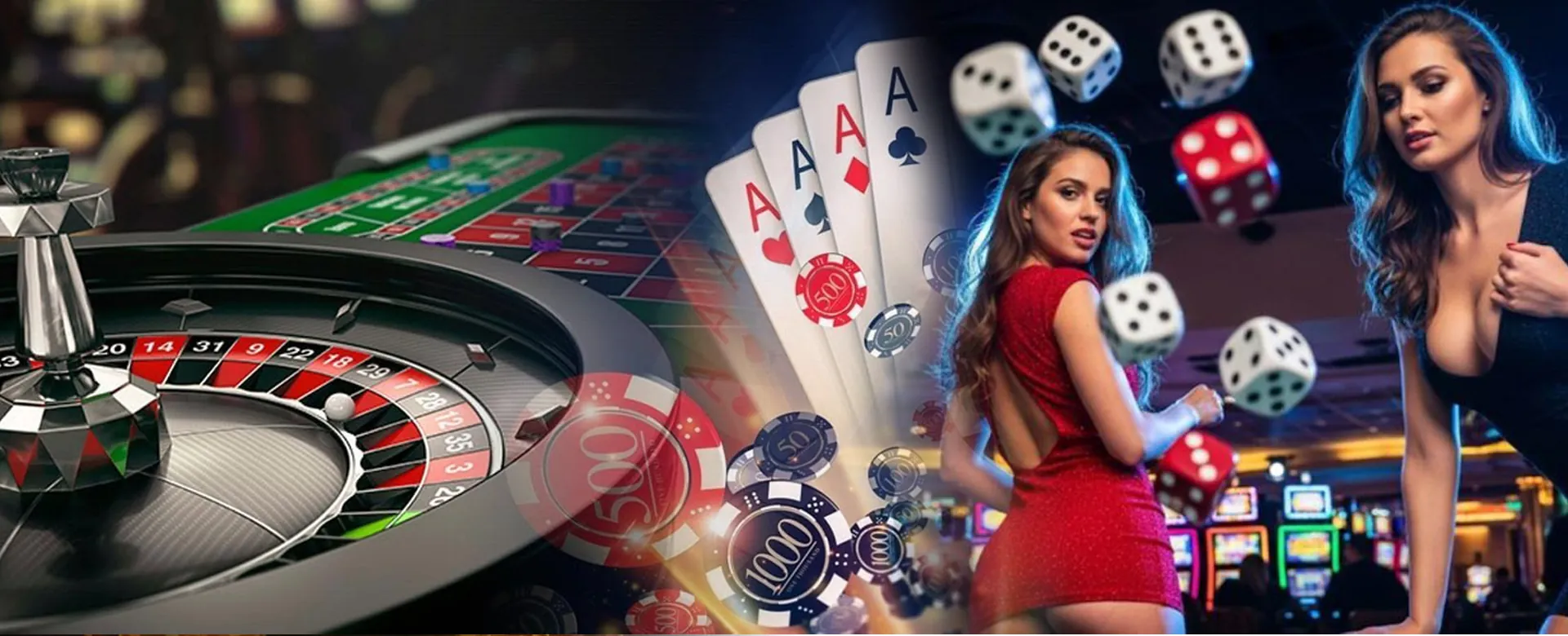 777plus Casino main banner with exciting casino games and golden theme